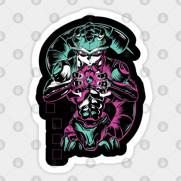 Meruem - Hunter X Hunter - Chimera Ant King Sticker by Silvercrowv1